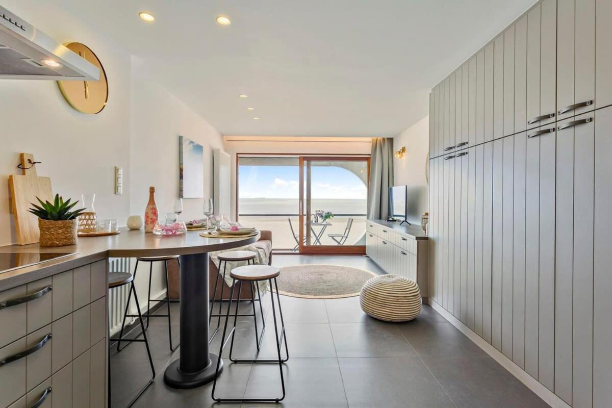 Huswell - Studio With Great Sea View On Terrace Knokke-Heist Kültér fotó
